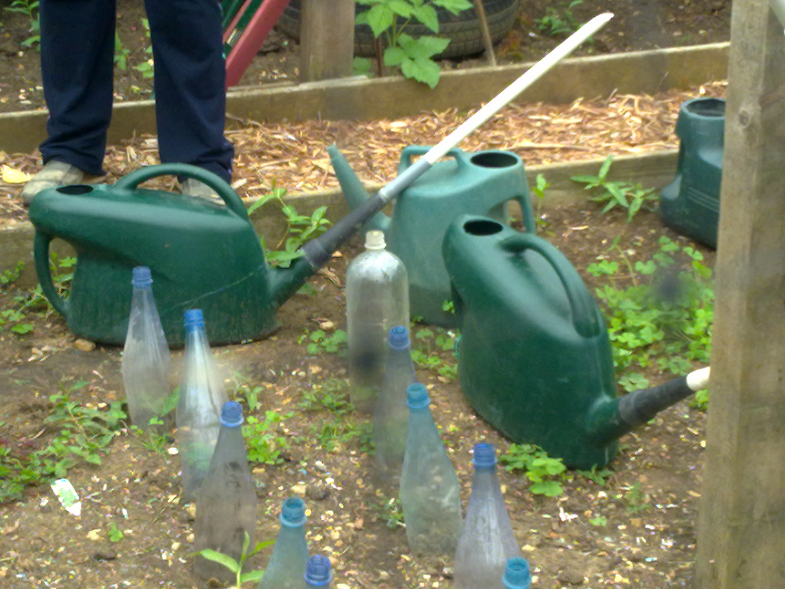 photo of modified watering can