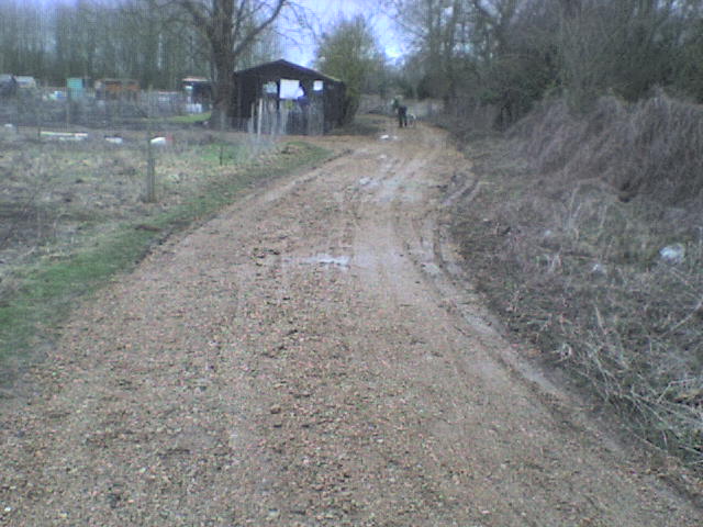Refurbished drive and path